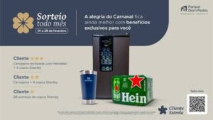 Parque Dom Pedro lança campanha de Carnaval com prêmios exclusivos