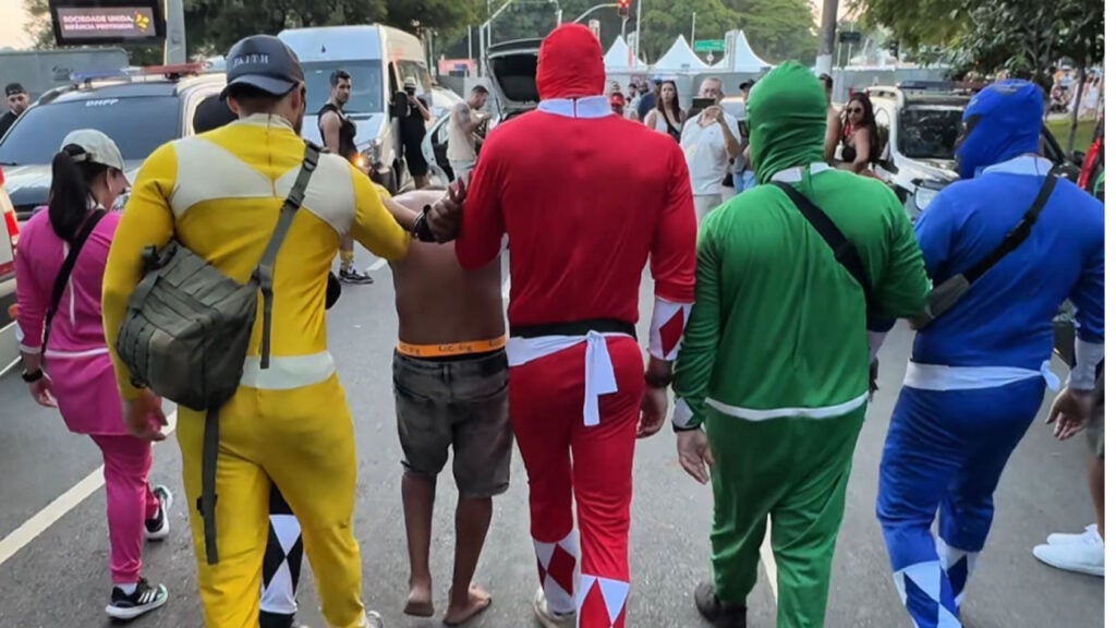 Power Rangers policia civil - Foto: Divulgação/Polícia Civil de SP