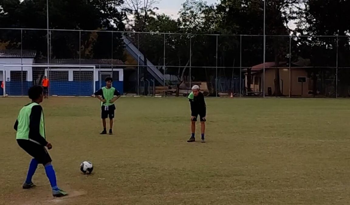 escolinhas gratuitas de futebol no Jd. Santo André