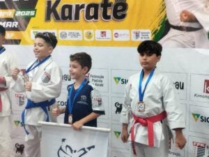 Karatê de Hortolândia conquista 6 medalhas em competição oficial