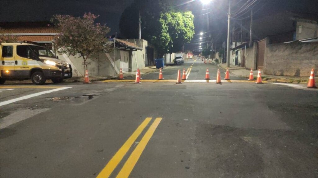 sinalização de solo