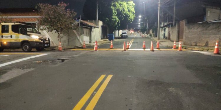 sinalização de solo