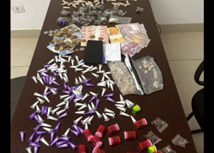 preso por tráfico de drogas