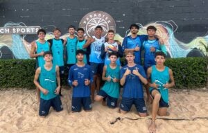 Atleta das Escolinhas Esportivas de Hortolândia conquista vice-campeonato em torneio de vôlei de praia