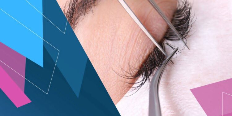 extensão de cílios