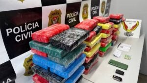 Polícia apreende 68,5 kg de cocaína e prende homem em Hortolândia