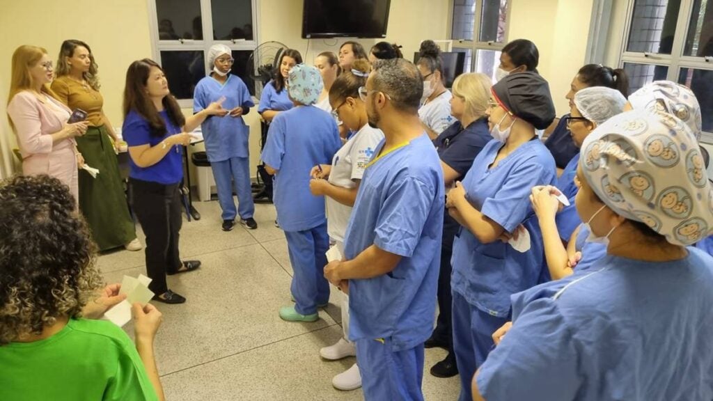 capacitação sobre aleitamento materno