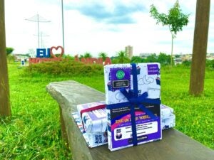 “Achei Um Livro”: Projeto da Biblioteca de Hortolândia acontece no Lago da Fé