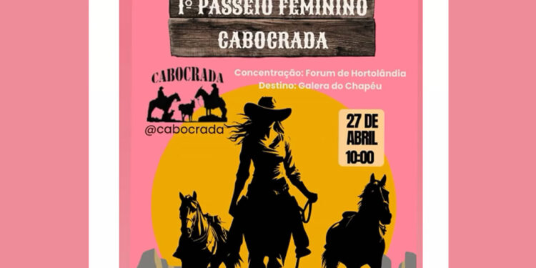 Passeio feminino Cabocrada reúne cavaleiras em Hortolândia