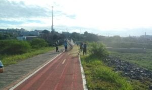 Pq. Socioambiental Remanso das Águas recebe poda do mato e limpeza