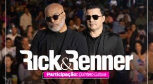 É hoje: Show gratuito de Rick & Renner na A Poderosa em Hortolândia