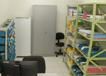 farmácia da UBS Santa Esmeralda