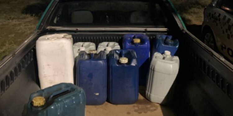 venda ilegal de combustível