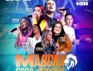 Marcha para Jesus e show gospel gratuito na Semana Cultural em Hortolândia