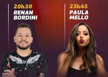 Renan Bordini e Paula Mello