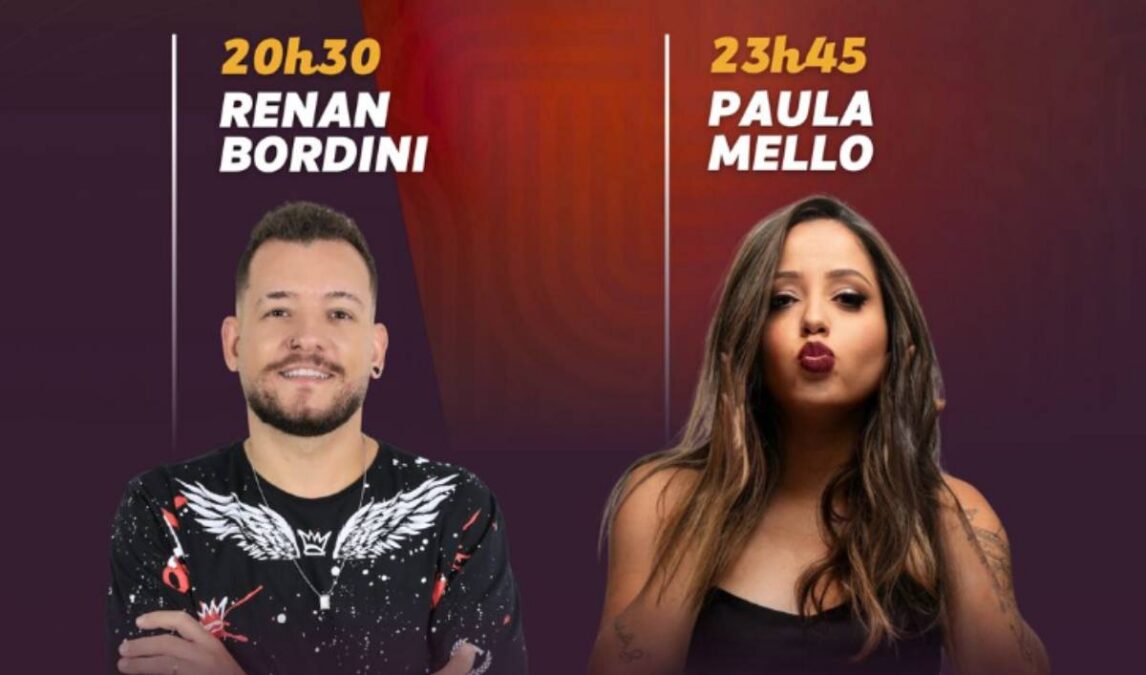 Renan Bordini e Paula Mello