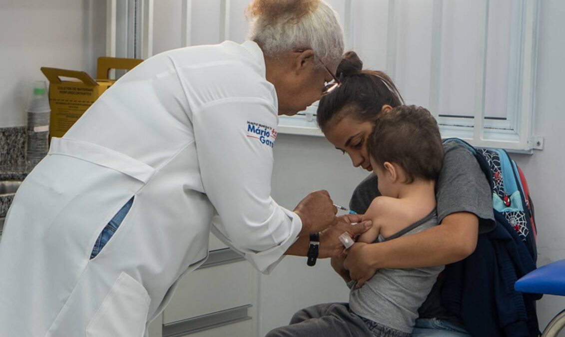 Vacinação contra gripe em Hortolândia