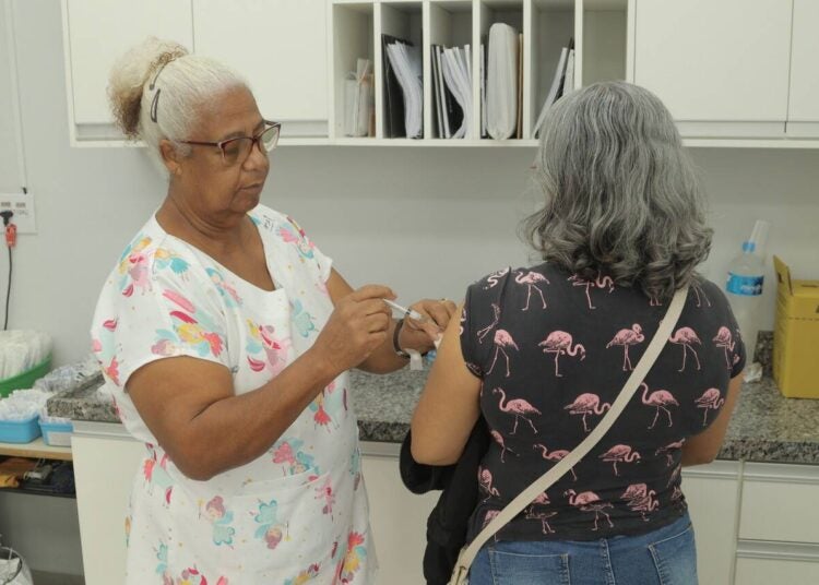 vacinação contra a gripe