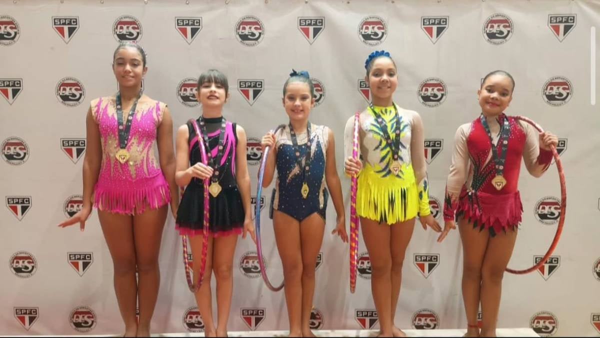 atletas da Ginástica Rítmica