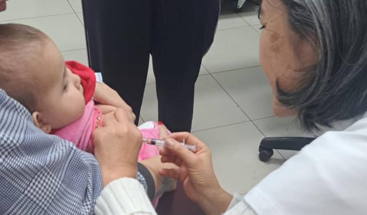 vacinação contra o sarampo