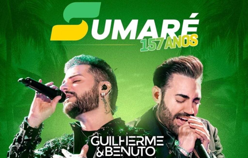 Show gratuito de Guilherme & Benuto