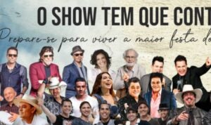 Nayara Azevedo, Titãs e outros artistas se apresentam gratuitamente em cidade da região