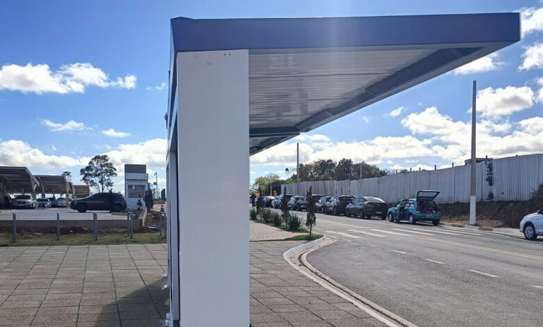 pontos de ônibus
