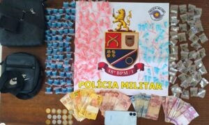 PM de Sumaré desarticula ponto de tráfico e prende suspeito com drogas e dinheiro