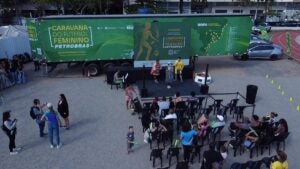 Caravana do Futebol Feminino na região: experiências imersivas e atrações inéditas