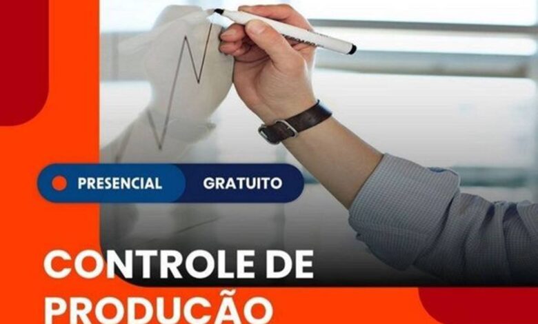 curso gratuito de Controle de Produção