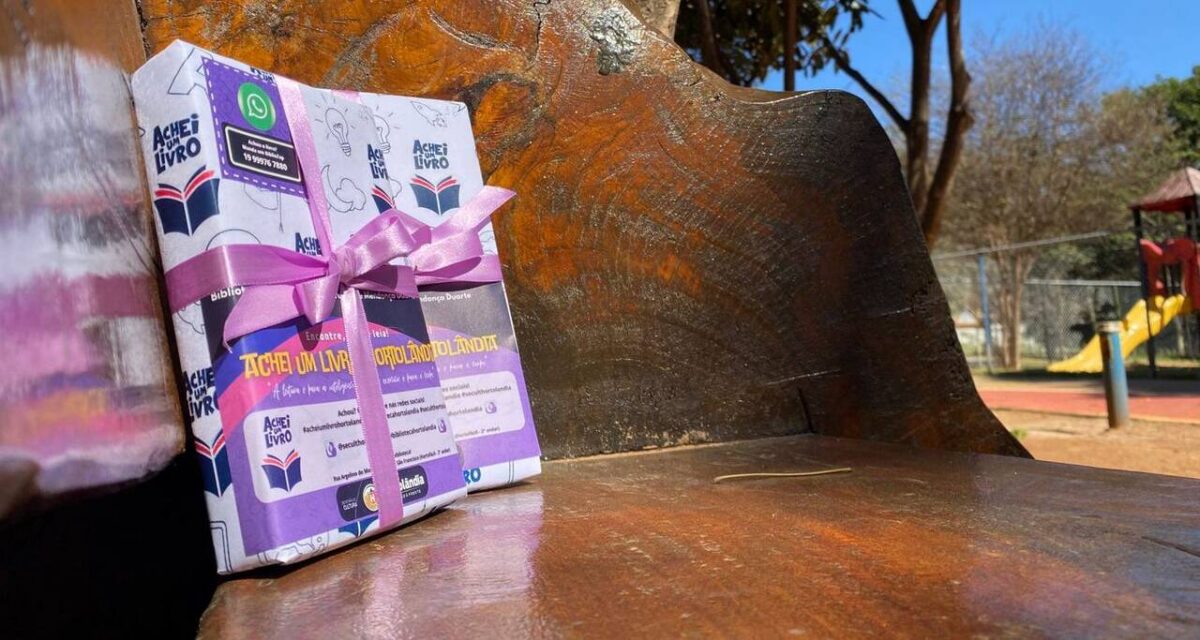 Dia das Crianças com o Projeto Achei um Livro