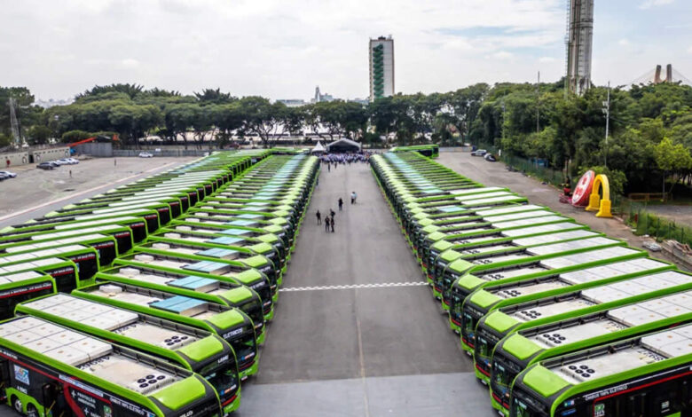 ônibus elétricos