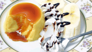 Receita de pudim de iogurte em 1 minuto