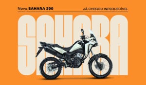 Honda 300 Sahara 2026 chega com visual renovado e tecnologia avançada