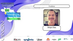 Jornalista Sérgio Dias é finalista do prêmio “100+ Admirados Jornalistas Brasileiros 2025”