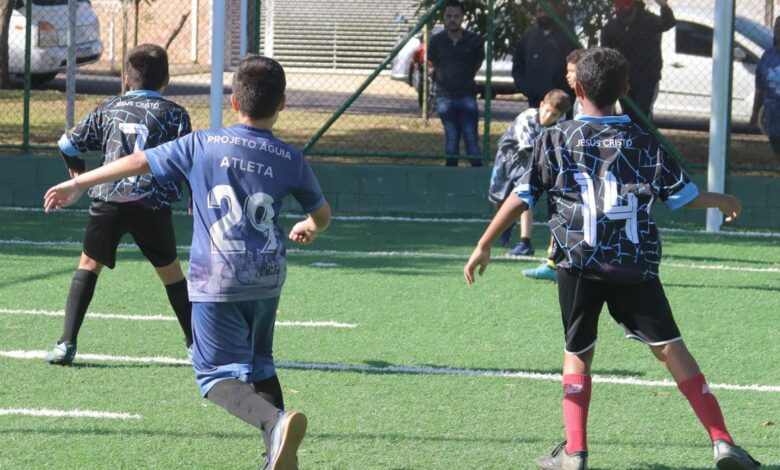 Inscrições gratuitas para futebol society