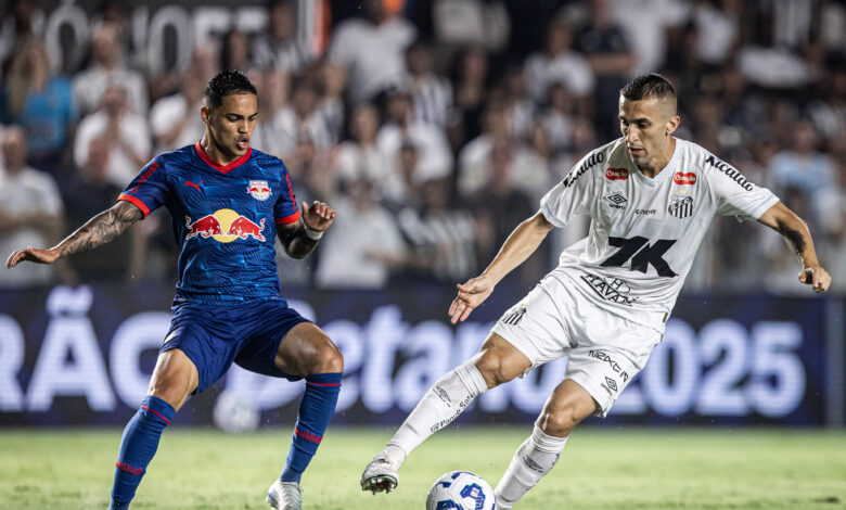 Bragantino x Santos