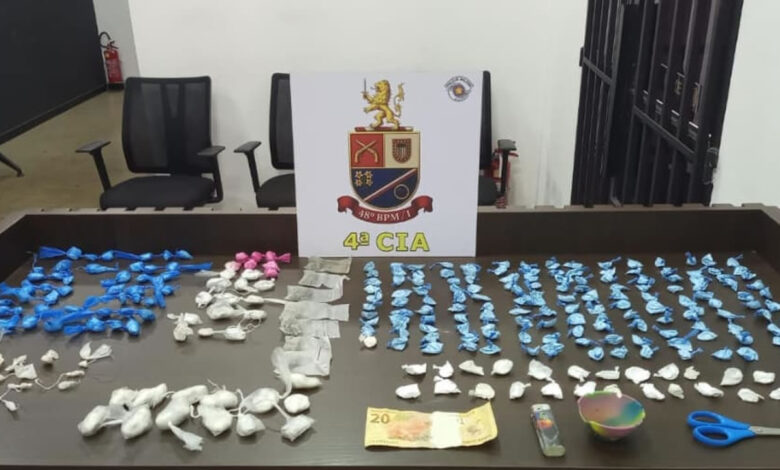 Polícia Militar prende homem por tráfico em Hortolândia