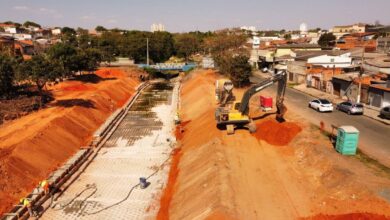Canalização do Ribeirão Jacuba