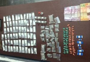 Polícia prende homem por tráfico de drogas após perseguição em Hortolândia