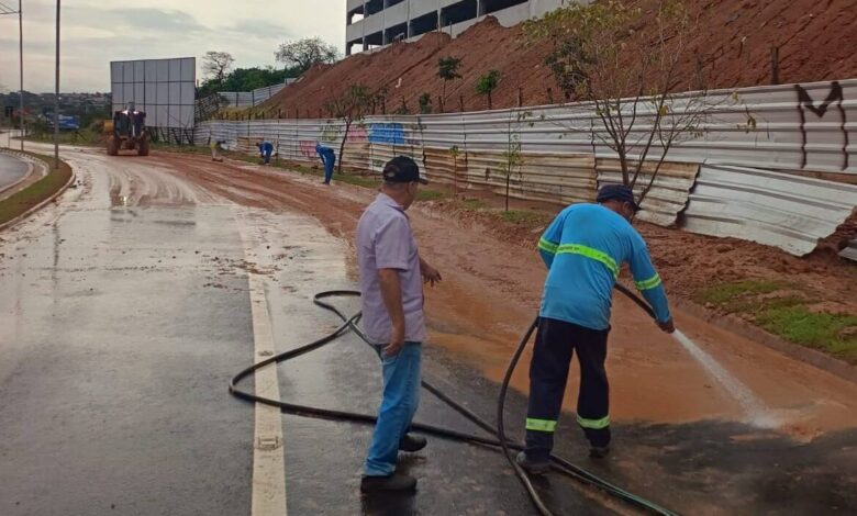 Limpeza nas ruas de Hortolândia