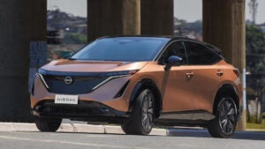 Nissan inicia testes com frota de veículos elétricos no Brasil com o SUV Ariya
