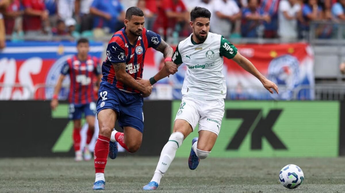 Algoz, Bahia evita liderança do Palmeiras