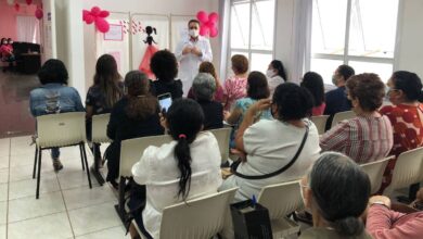 Programação da campanha Outubro Rosa