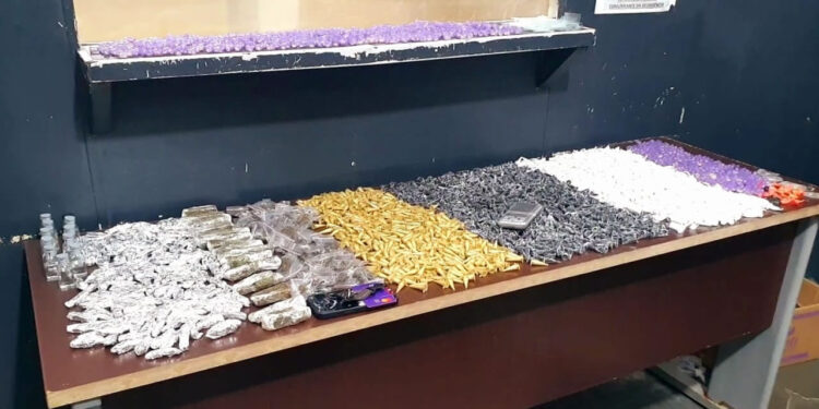 Casal preso com muitas drogas em Hortolândia