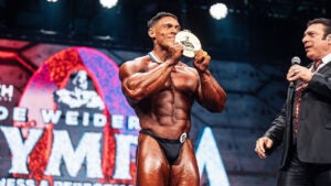 Ramon Dino é campeão do Mr. Olympia 2025 e faz história no fisiculturismo