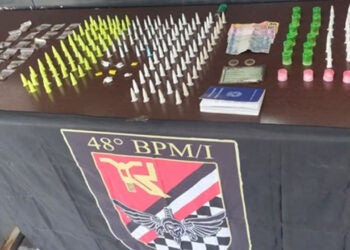 Tráfico de drogas em Hortolândia dupla é presa pela ROCAM no Jardim Amanda