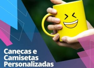 Hortolândia oferece curso gratuito de personalização de canecas e camisetas