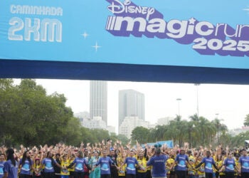 disney magic run 2025 - Evento reuniu mais de 12 mil pessoas no Aterro do Flamengo (Créditos: @Bruno_Contrino)