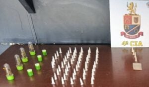 Homem é preso por tráfico de drogas no Jardim Amanda